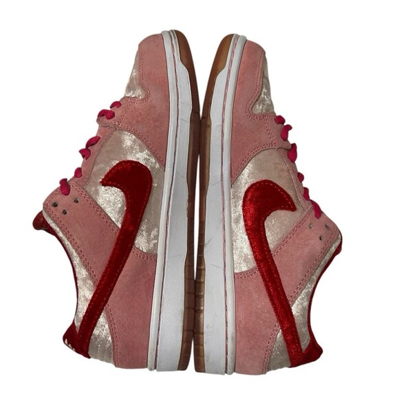 Nike Dunk Low SB x Strange Love Valentines Day Pink Red CT2552-800 Sz 8 - Picture 6 of 12